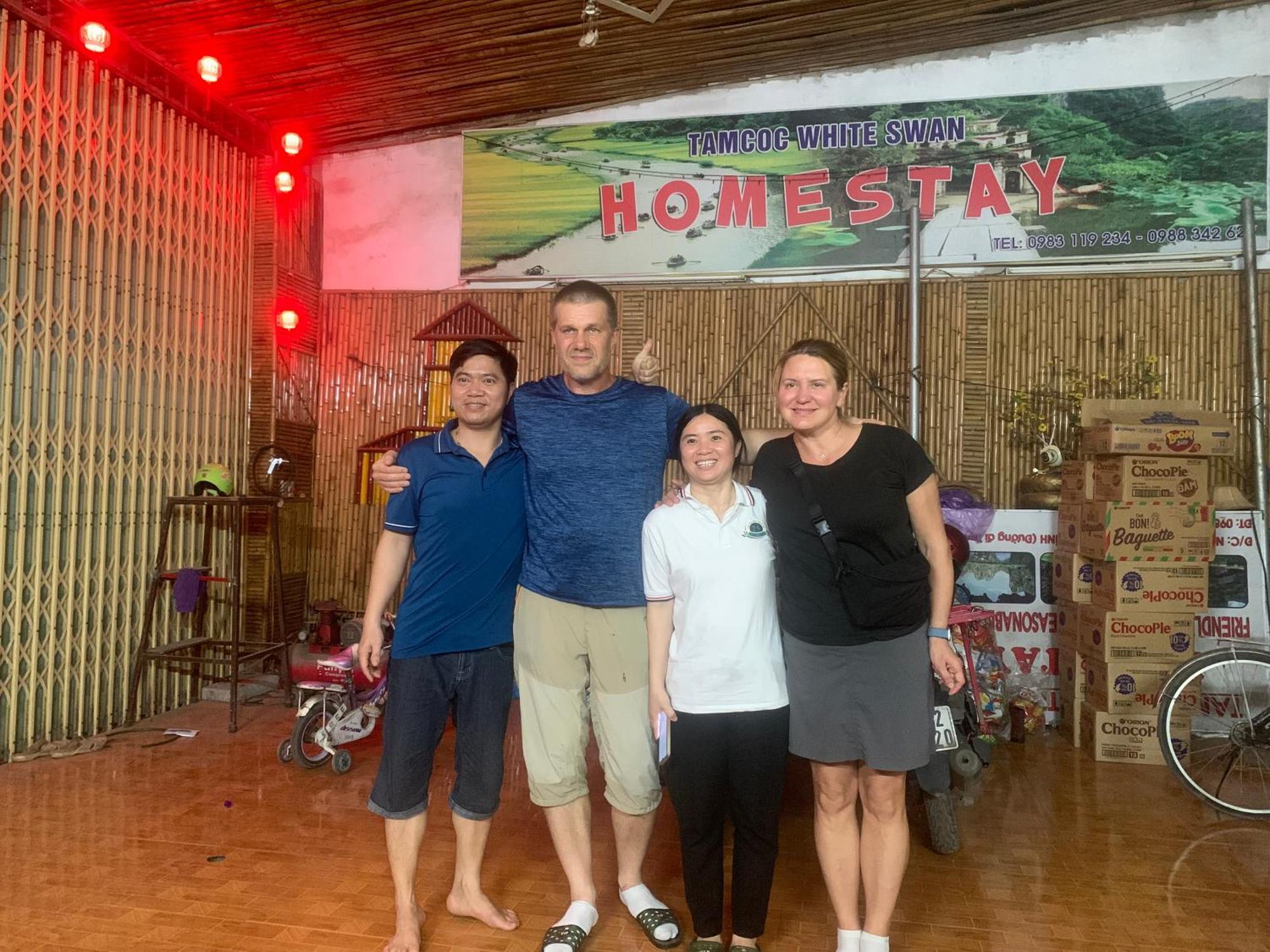 Tam Coc White Swan Homestay Ninh Binh Zewnętrze zdjęcie